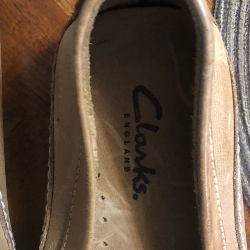 Clarks England mens shoes size 9